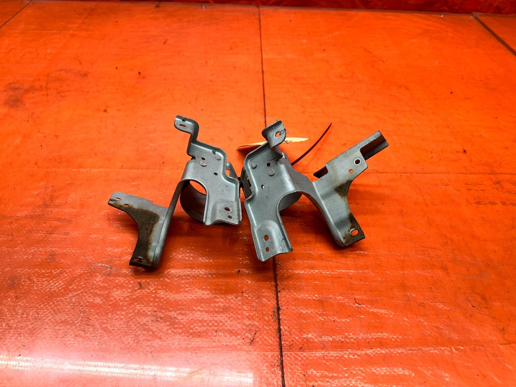 98 01 ACURA INTEGRA FRONT BUMPER TURN SIGNAL BRACKET SET LEFT RIGHT  OEM #3312