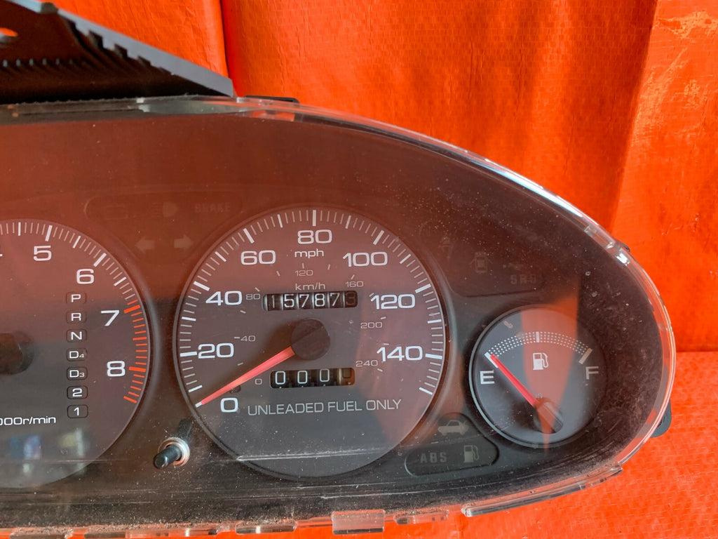 OEM 1997 97 ACURA INTEGRA SEDAN AUTOMATIC INSTRUMENT GAUGE CLUSTER 157K MILES3