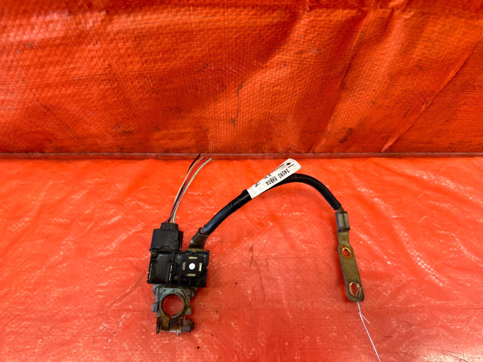 16 20 INFINITI Q50 Q60 3.0L   NEGATIVE TERMINAL BATTERY GROUND WIRE HARNESS #2424
