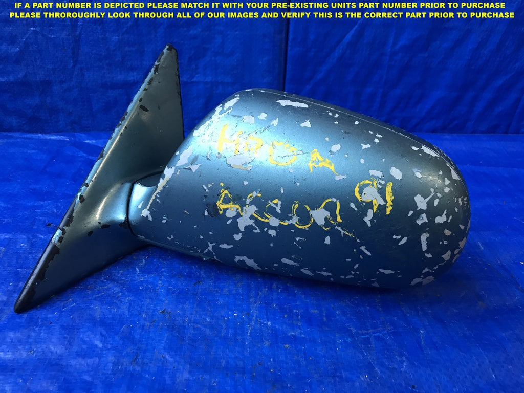 OEM 1990 1991 1992 1993 HONDA ACCORD DRIVER LEFT SIDE VIEW MIRROR       BIN 11 0