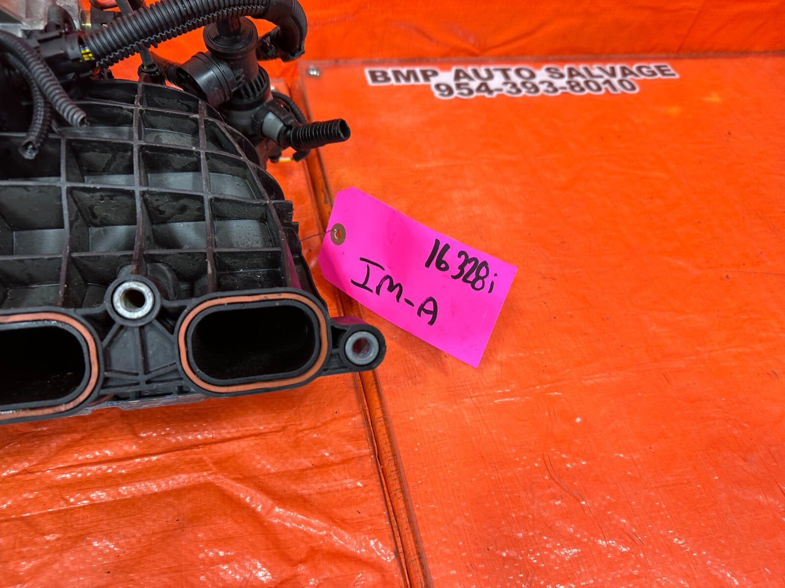 2016 16 BMW 328i   INTAKE MANIFOLD ASSEMBLY W/ THROTTLE BODY   OEM FACTORY8