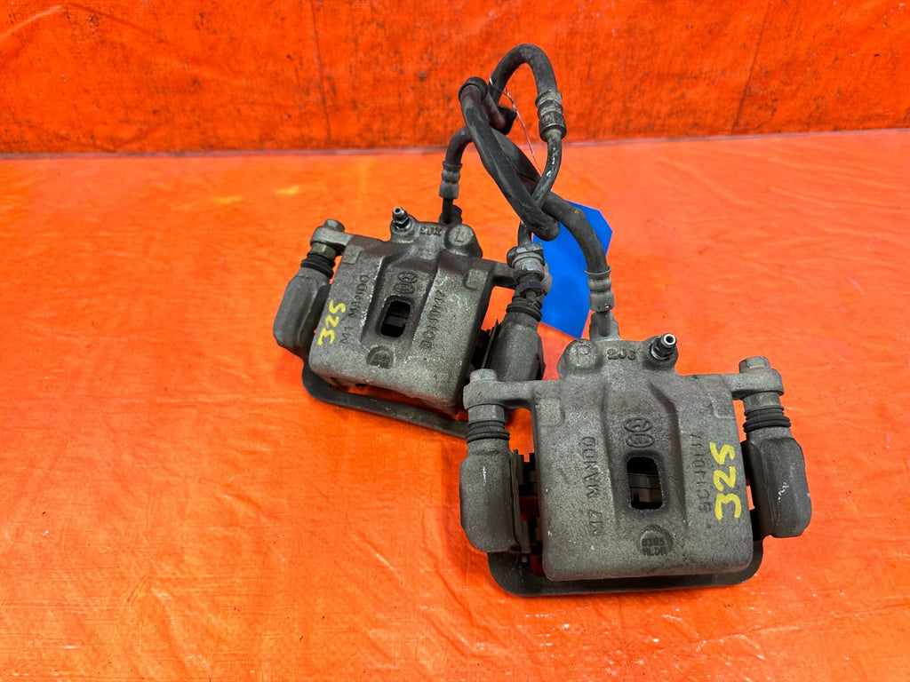 12 14 HYUNDAI GENESIS COUPE BK2 2.0L LEFT AND RIGHT REAR BRAKE CALIPERS OEM 3252