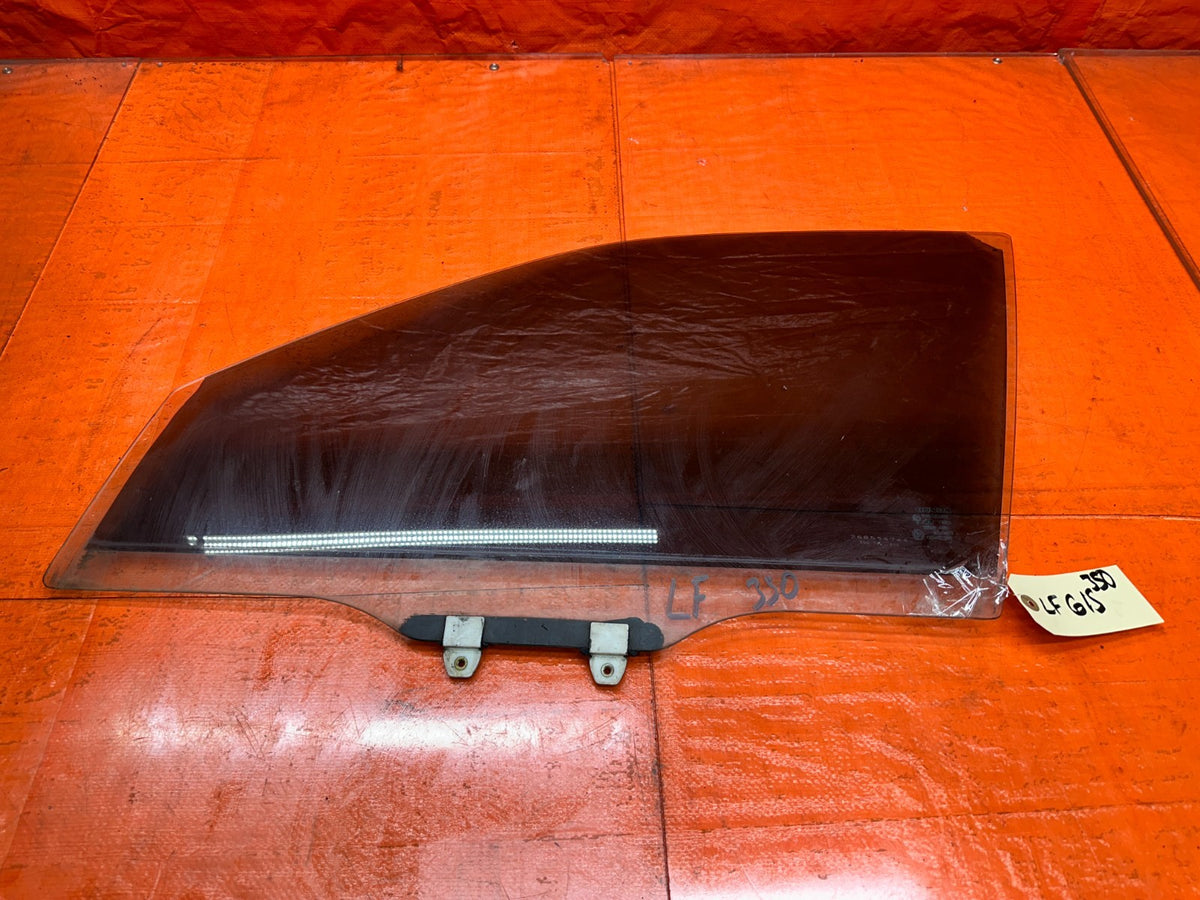 96-00 HONDA CIVIC 4D SEDAN LEFT DRIVER FRONT DOOR WINDOW GLASS PANEL OEM #3500
