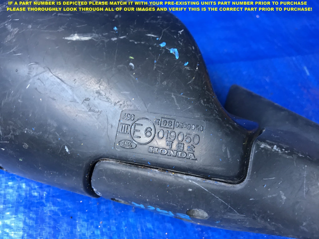 OEM 1992 1993 1994 ACURA VIGOR PASSENGER RIGHT SIDE VIEW MIRROR E60190507