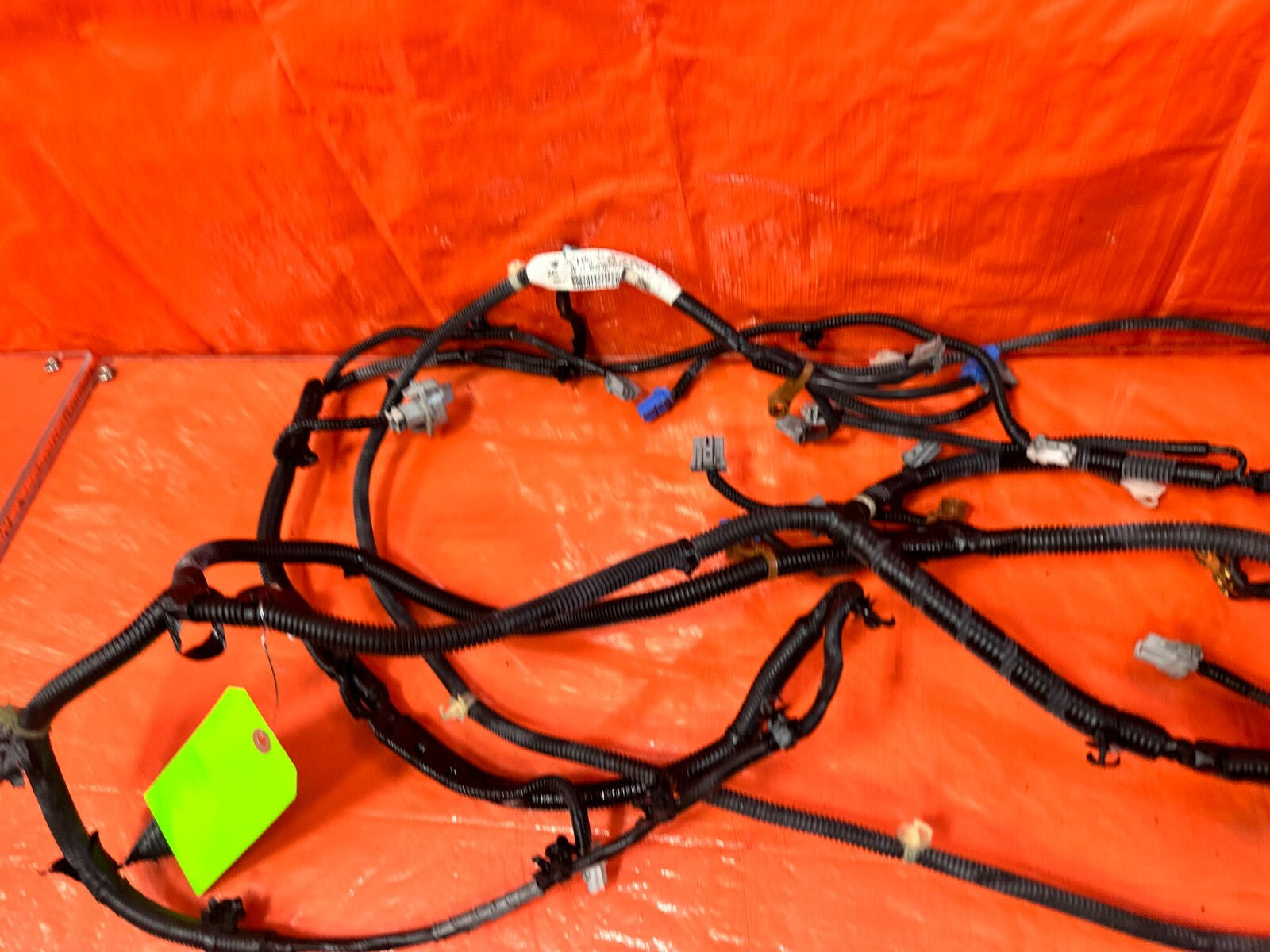 2008 08 HONDA CIVIC SEDAN REAR  TAIL LIGHT LAMP WIRING HARNESS WIRE LOOM OEM 2826