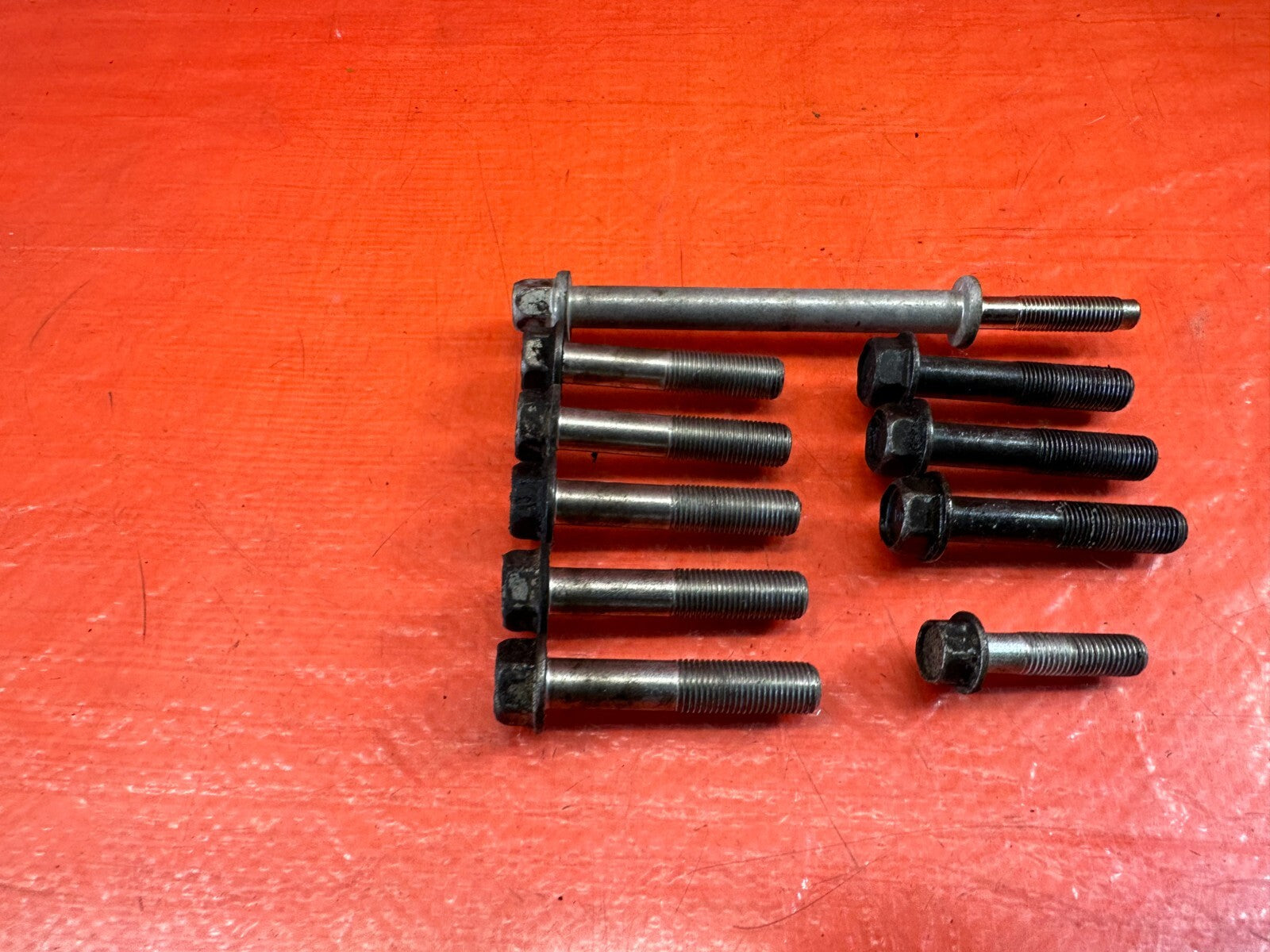 13 17 HONDA ACCORD SEDAN   TRANSMISSION BELL HOUSING BOLTS HARDWARE   OEM #2414