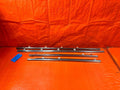 09 14 ACURA TSX   FRONT & REAR / LEFT & RIGHT EXTERIOR WINDOW GLASS TRIM OEM 3210