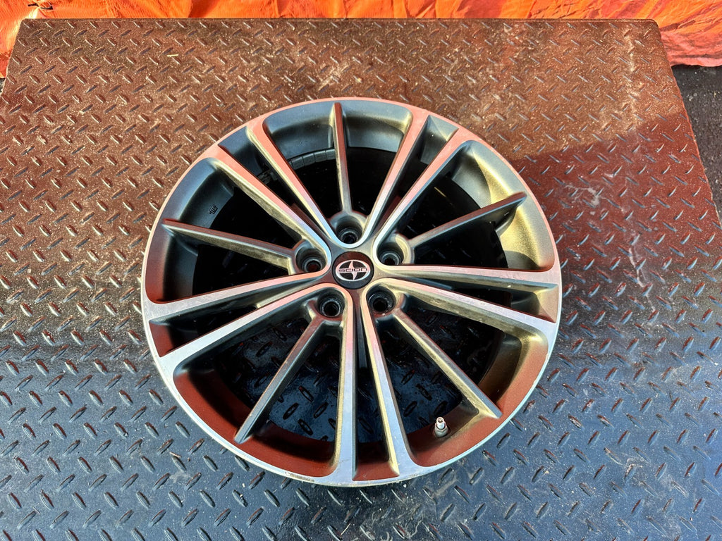 13 16 SCION FRS   15 SPOKE WHEEL RIM 17x7 5x100 +48   OEM FACTORY #293 20