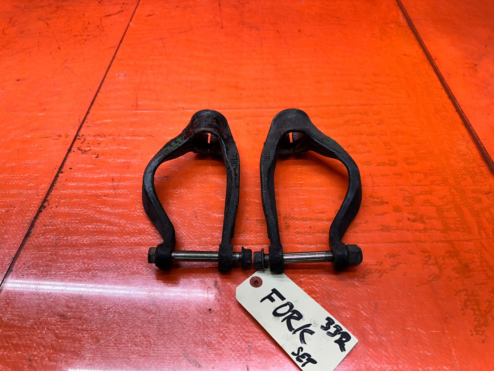 92 96 HONDA PRELUDE FRONT LOWER SHOCK FORKS OEM #3320