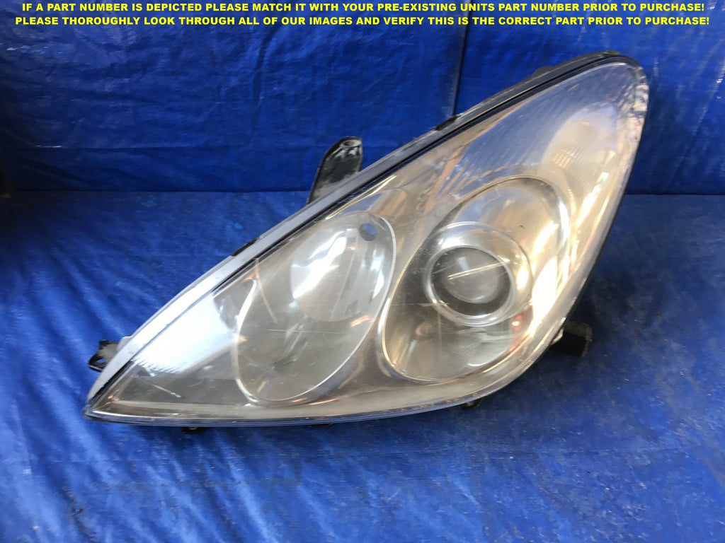 2002 2003 2004 02 03 04 LEXUS ES300 HALOGEN NON HID DRIVER LEFT HEADLIGHT L LH 7