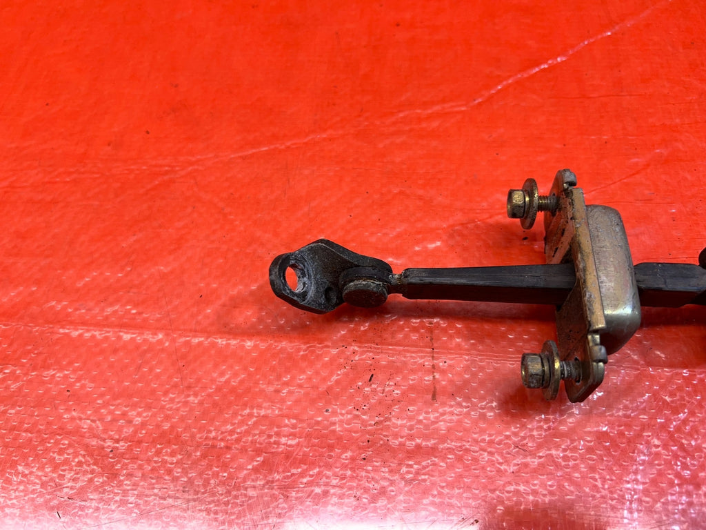 98 02 HONDA ACCORD SEDAN   DRIVER LEFT REAR DOOR CHECKER HINGE ARM STOPPER OEM12