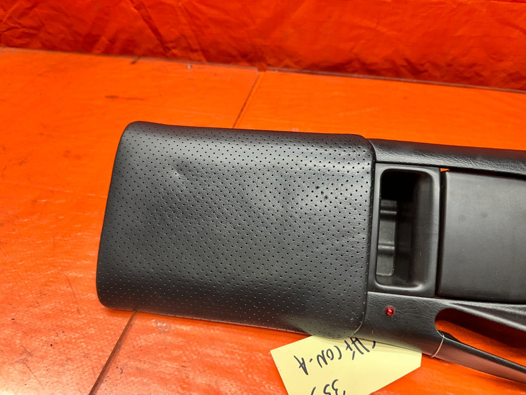00 03 HONDA S2000 AP1 2.0L CENTER CONSOLE ARMREST SHIFTER TRIM BEZEL BLACK #337 8