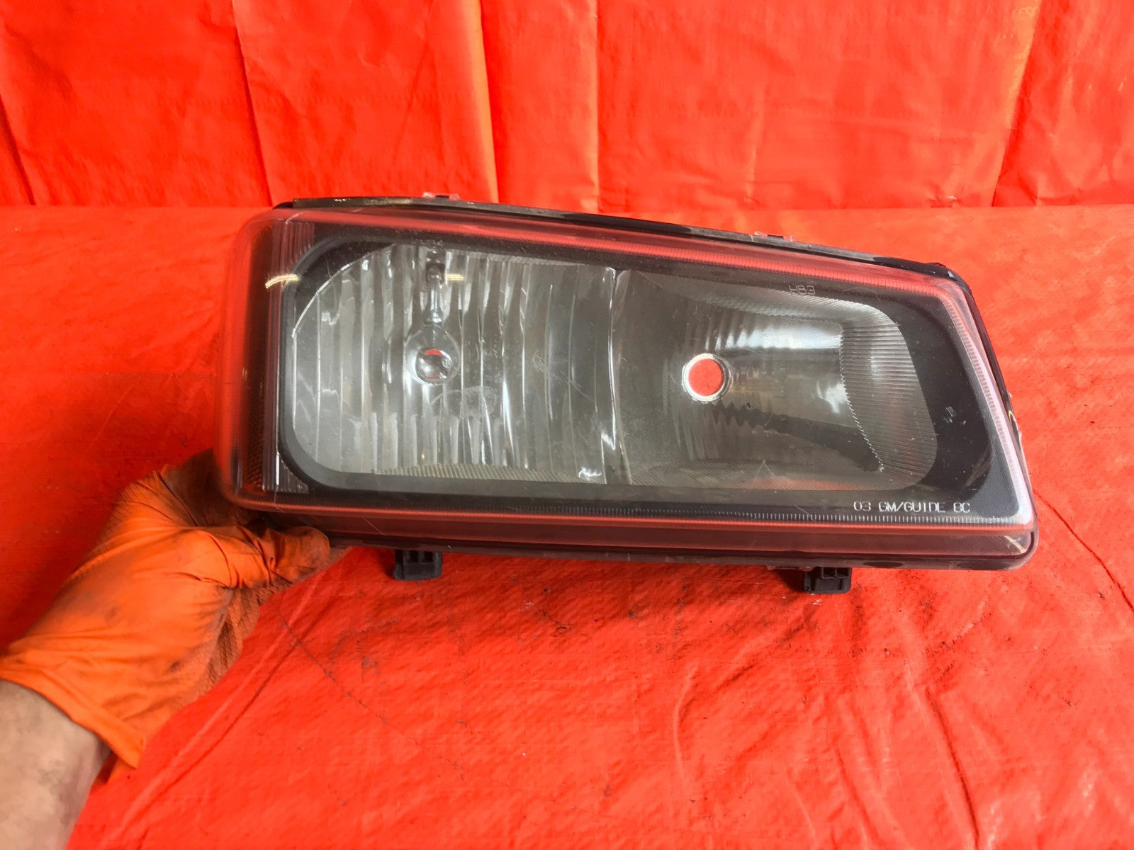 OEM 2003 03 CHEVROLET CHEVY SILVERADO PASSENGER RIGHT HEADLIGHT LAMP 165309380