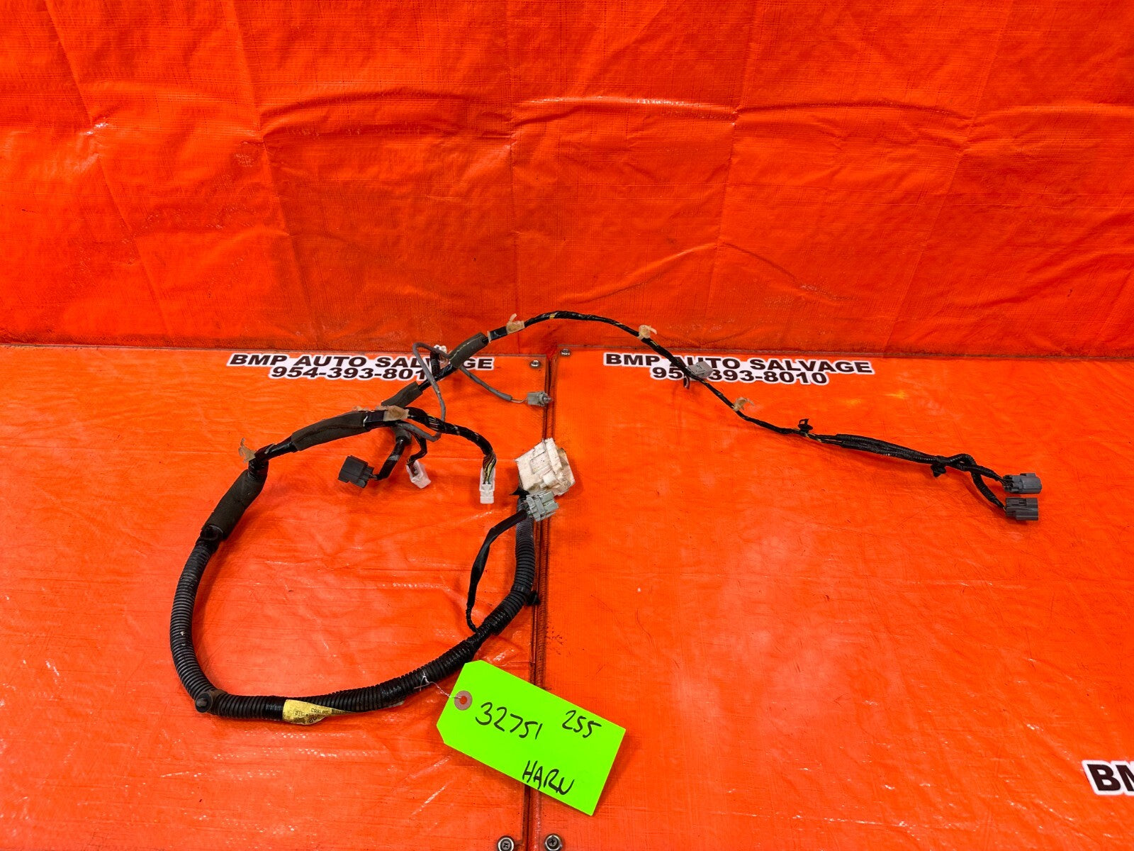 04 05 ACURA TSX   DRIVER LEFT FRONT DOOR WIRING HARNESS WIRE LOOM   OEM #2550