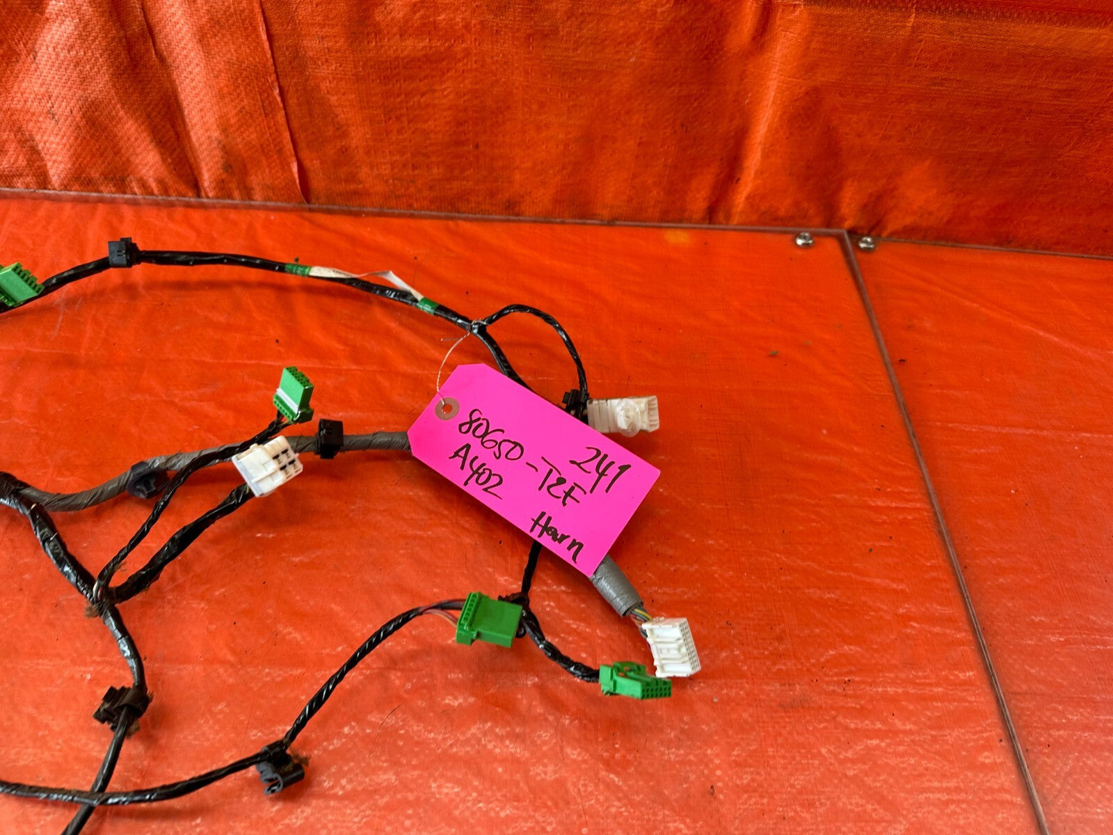 13 17 HONDA ACCORD SEDAN   AC SUB HARNESS   80650 T2F A40   OEM #2411