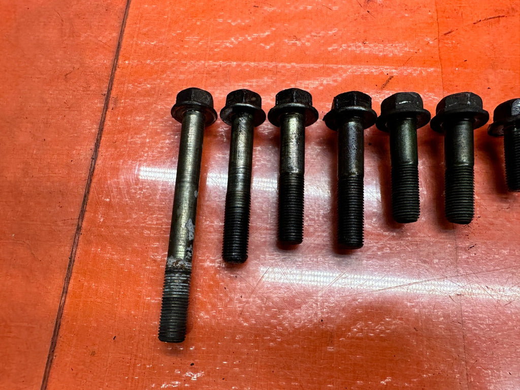 97 01 HONDA PRELUDE 2.2L REAR MOTOR ENGINE MOUNT BOLTS HARDWARE OEM #3366