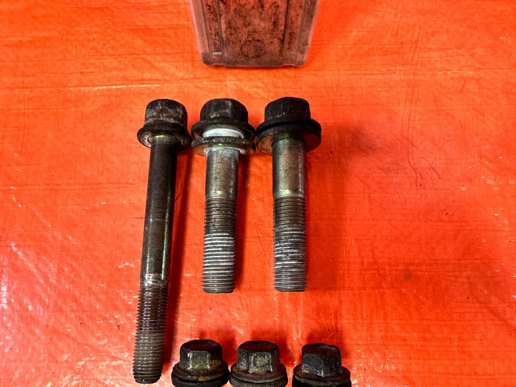 92 95 HONDA CIVIC   D16 D15 B16 REAR MOTOR MOUNT TRANSMISSION BRACKET BOLTS 3273
