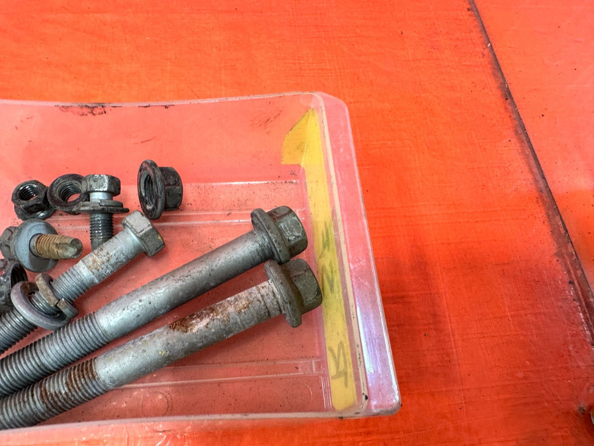 13-16 HYUNDAI GENESIS COUPE 3.8L - REAR SUBFRAME BOLTS HARDWARE - OEM  3181