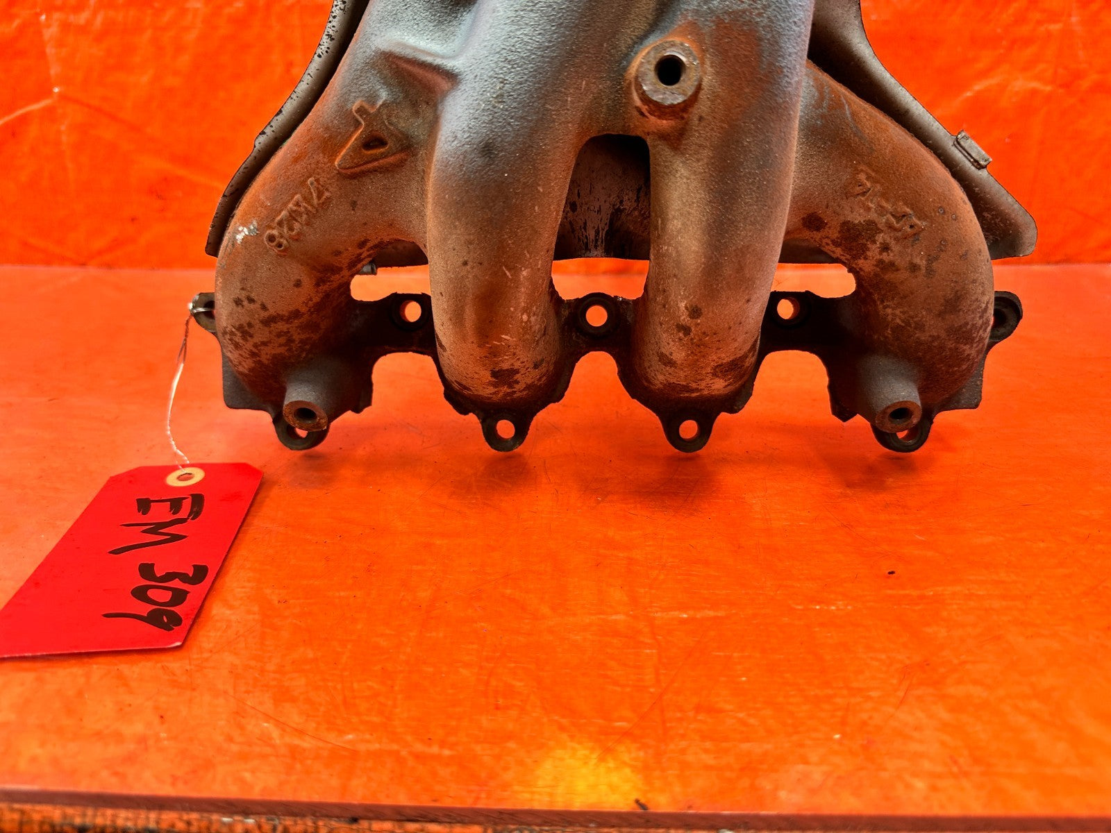 94 01 ACURA INTEGRA B18B1 NON VTEC EXHAUST MANIFOLD HEADER OEM CUT FLANGE #3091