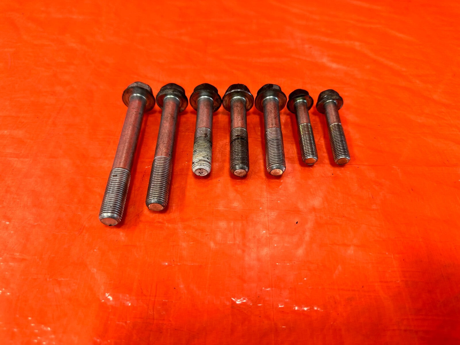 09 14 ACURA TSX   K24Z3 TRANSMISSION BELL HOUSING BOLTS HARDWARE   OEM #2792
