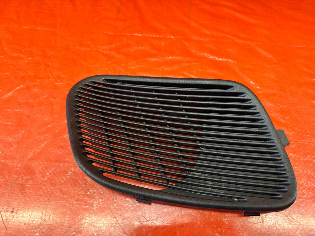 94 01 ACURA INTEGRA 2D   DRIVER LEFT REAR   SPEAKER COVER TRIM PLASTIC BLACK 2263