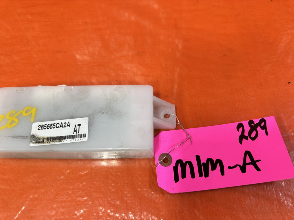 17 20 INFINITI Q60   PASSENGER RIGHT SEAT CONTROL MODULE   285655CA2A OEM #2895