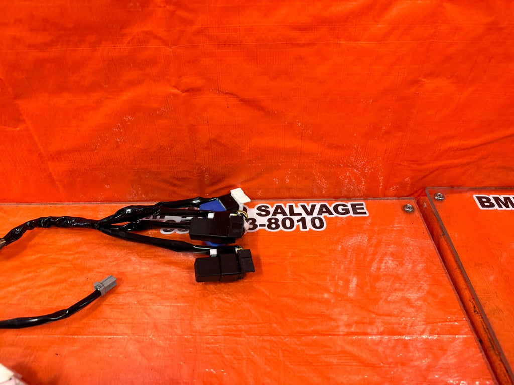 08 09 INFINITI G37 2D COUPE SPORT S   PASSENGER RIGHT SEAT HARNESS WITH RELAYS4