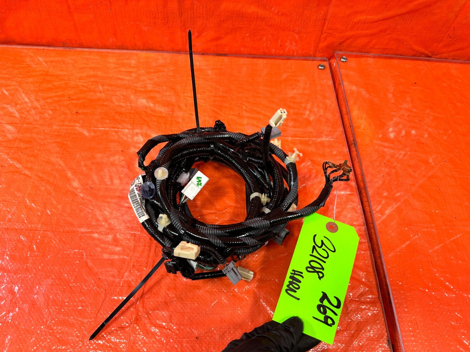 2013 13 HONDA CIVIC SI 2D COUPE REAR / TAIL LIGHT LAMP WIRING HARNESS WIRE LOOM0