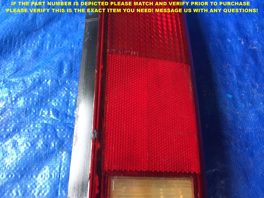 OEM 1985   2005 CHEVROLET CHEVY ASTROVAN PASSENGER RIGHT TAIL LIGHT 6B2