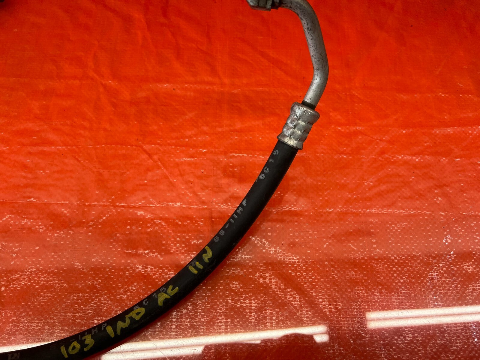 00 03 TOYOTA CELICA GT S HVAC AIR CONDITIONING AC LINE DISCHARGE HOSE   OEM #1034