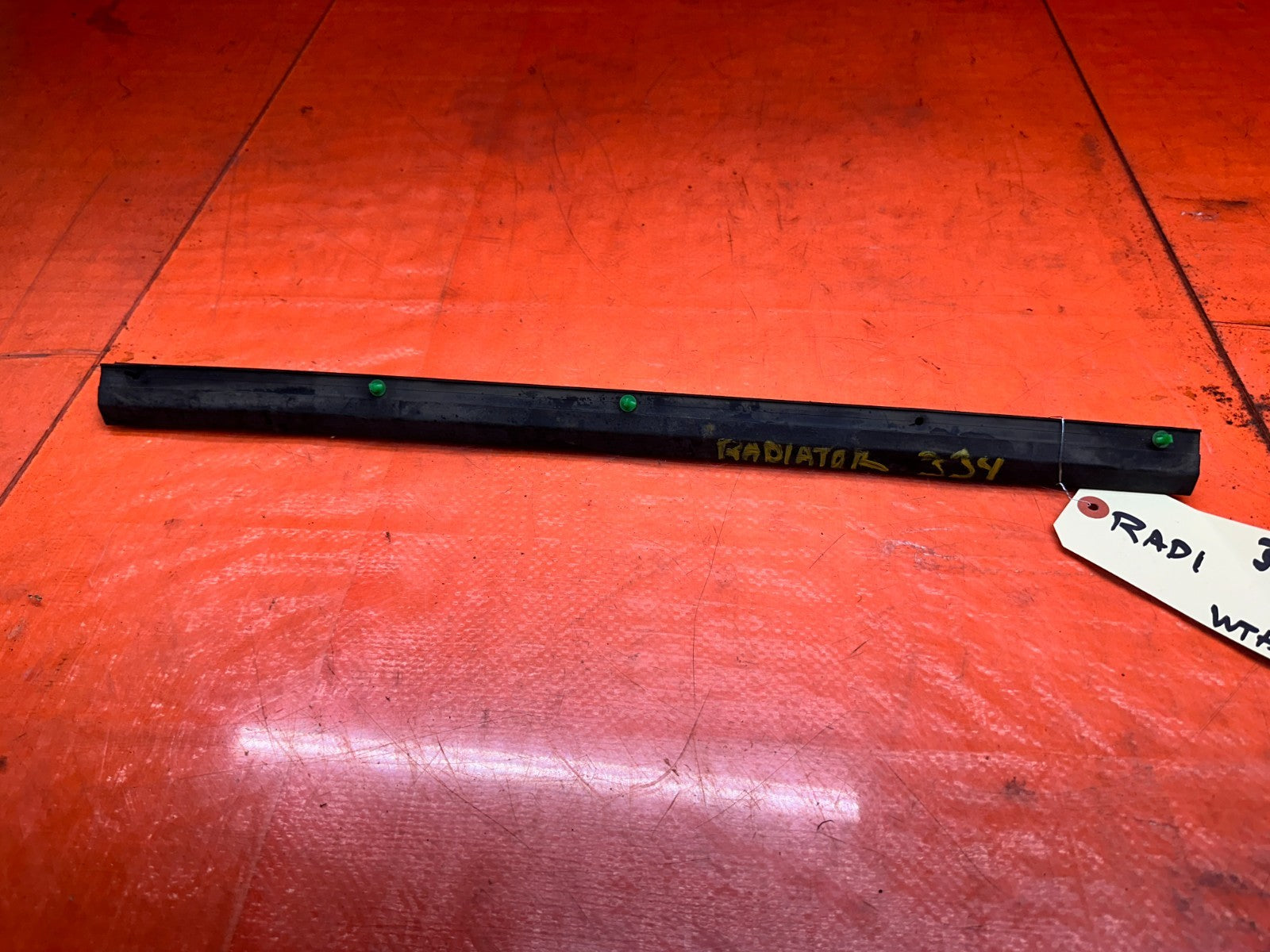 13 15 HONDA CIVIC SI 4D FRONT RADIATOR CORE SUPPORT LOWER WEATHERSTRIP OEM 3344