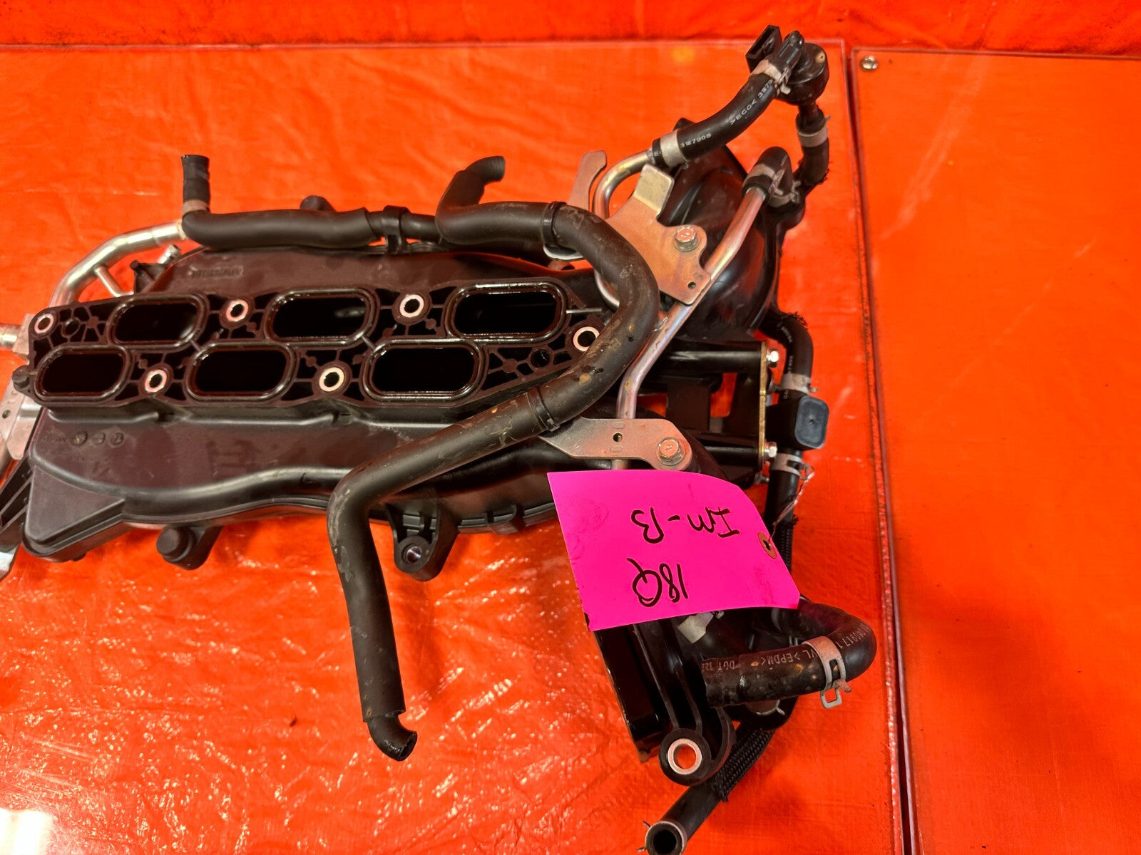 16 20 INFINITI Q50 & Q60   3.0L 300HP   VR30DDTT INTAKE MANIFOLD COLLECTOR OEM11