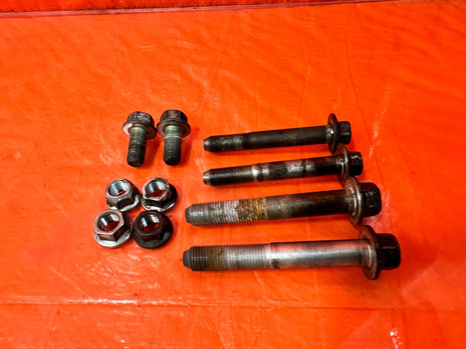 06 11 HONDA CIVIC SI   FRONT LOWER CONTROL ARM BOLTS HARDWARE   OEM FACTORY #3002