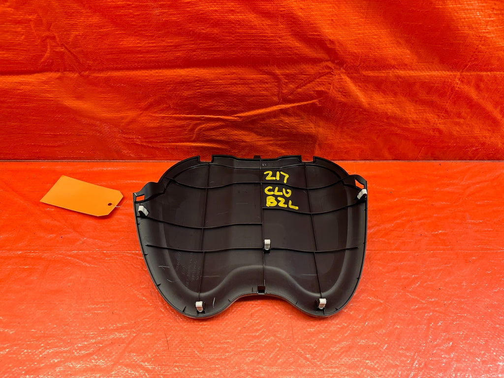 08 15 LANCER EVOLUTION X EVO 10 INSTRUMENT GAUGE CLUSTER BEZEL TOP TRIM OEM 21710