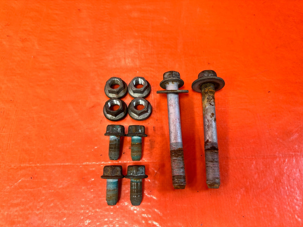 07 11 MAZDA RX8 RX 8   FRONT SUBFRAME CROSSMEMBER K FRAME BOLTS   OEM 3031