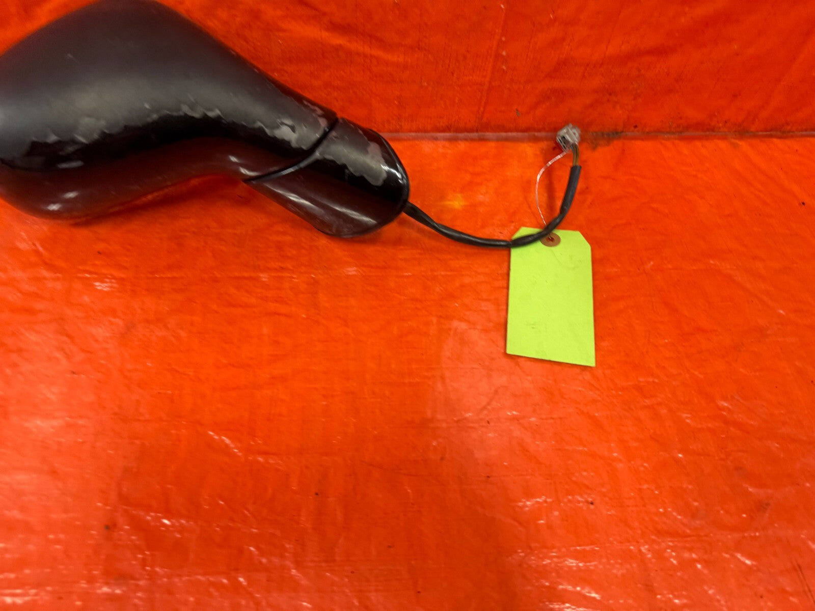 93 97 HONDA DEL SOL PASSENGER RIGHT SIDE VIEW MIRROR POWER   BLACK   OEM #2941