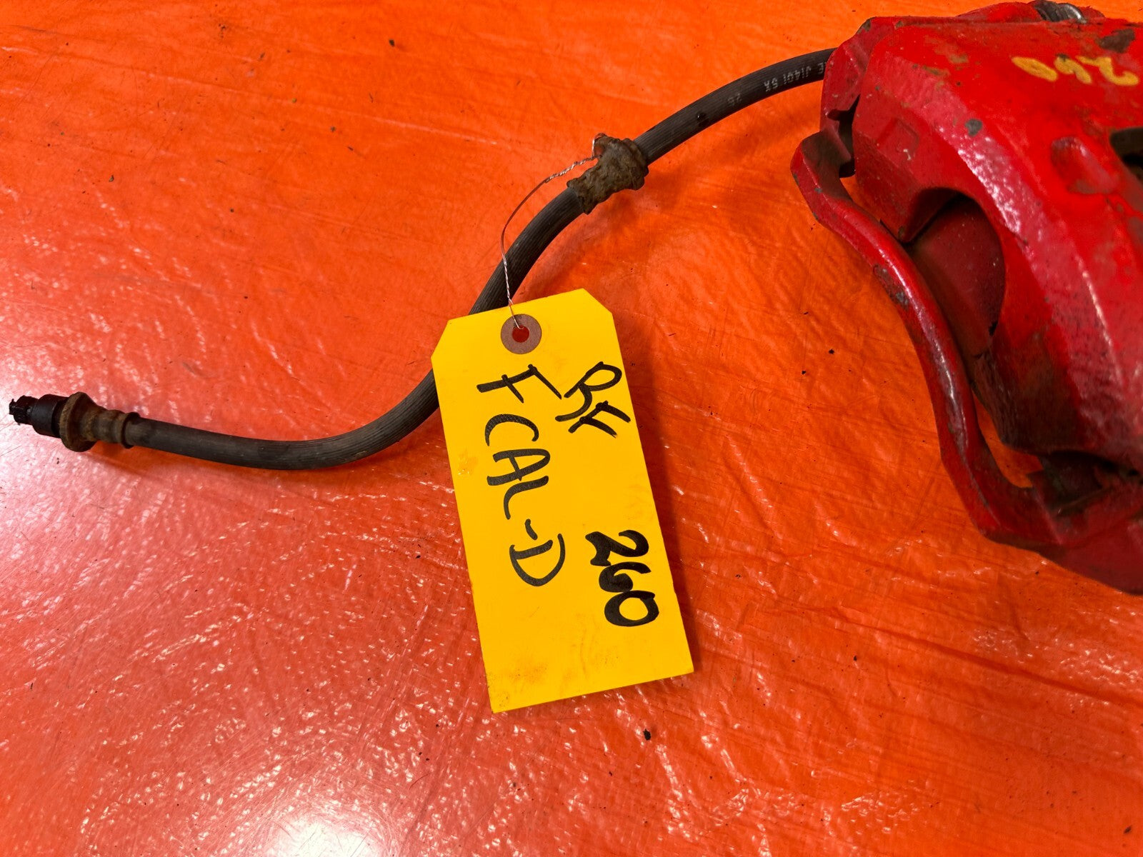 06 11 HONDA CIVIC EX   PASSENGER RIGHT FRONT BRAKE CALIPER   OEM FACTORY #2607