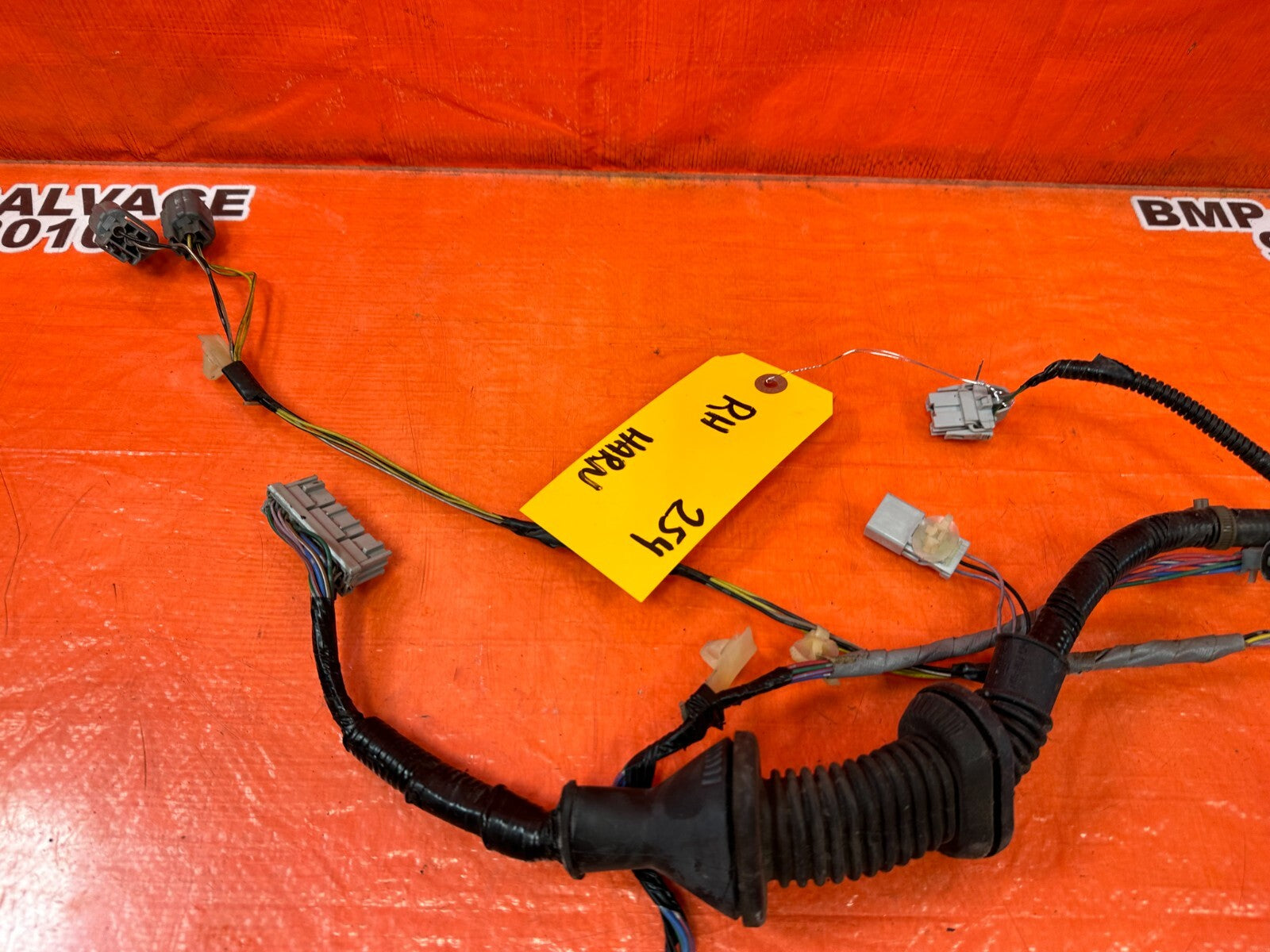02 04 ACURA RSX   PASSENGER RIGHT FRONT DOOR WIRING HARNESS WIRE LOOM OEM #2547