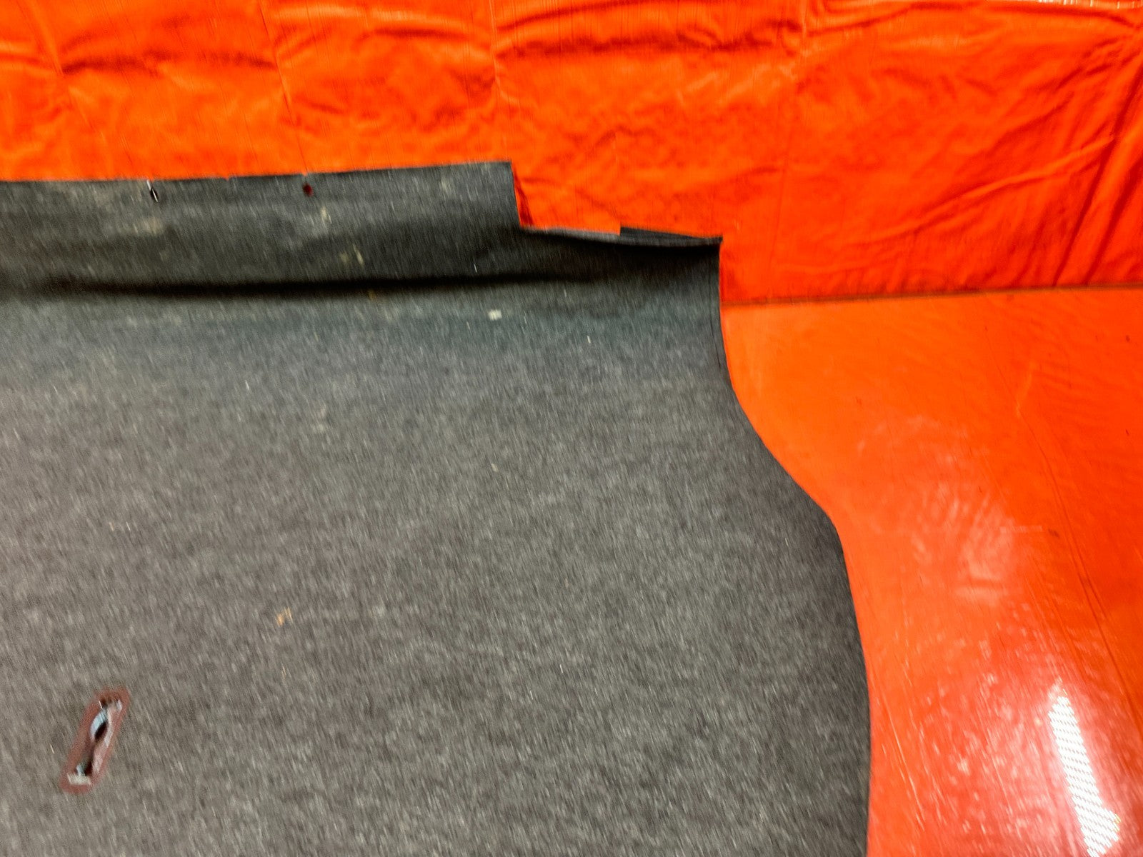 08 15 INFINITI G37 & Q60    2D COUPE   TRUNK CARDBOARD LINER LINING OEM #3112