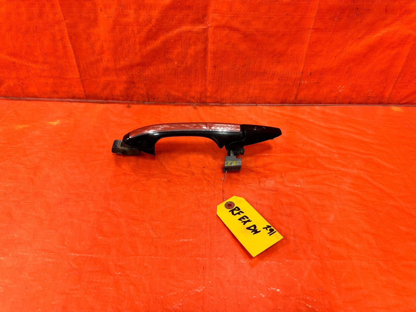 04 08 ACURA TSX   PASSENGER RIGHT FRONT   EXTERIOR DOOR HANDLE BLACK OEM #2910
