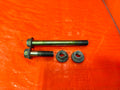 12 15 HONDA CIVIC SI   K24Z7 DRIVER LEFT MOTOR MOUNT BOLT SET BOLTS   OEM #2690