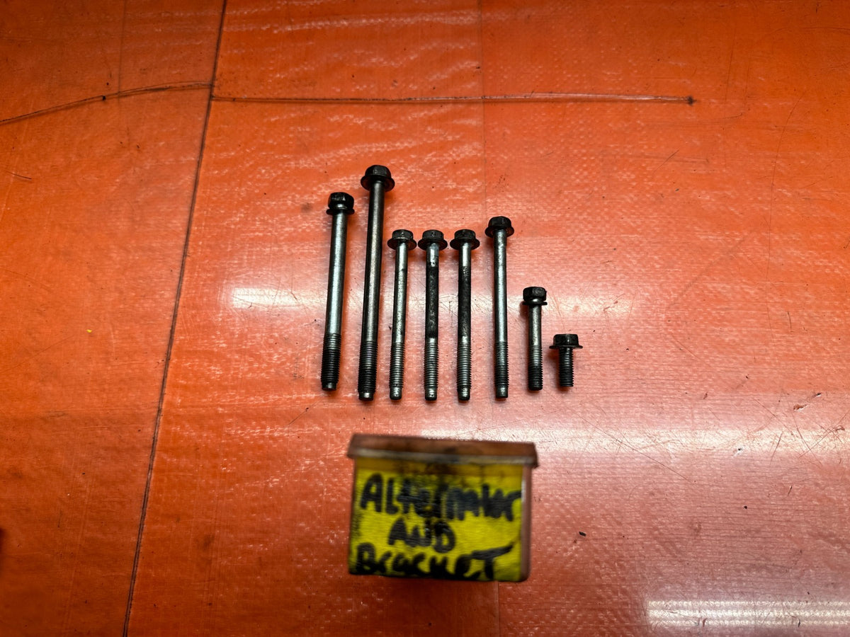 14-15 INFINITI Q50 ALTERNATOR AC COMPREESOR POWER STEERING BOLTS OEM 3430