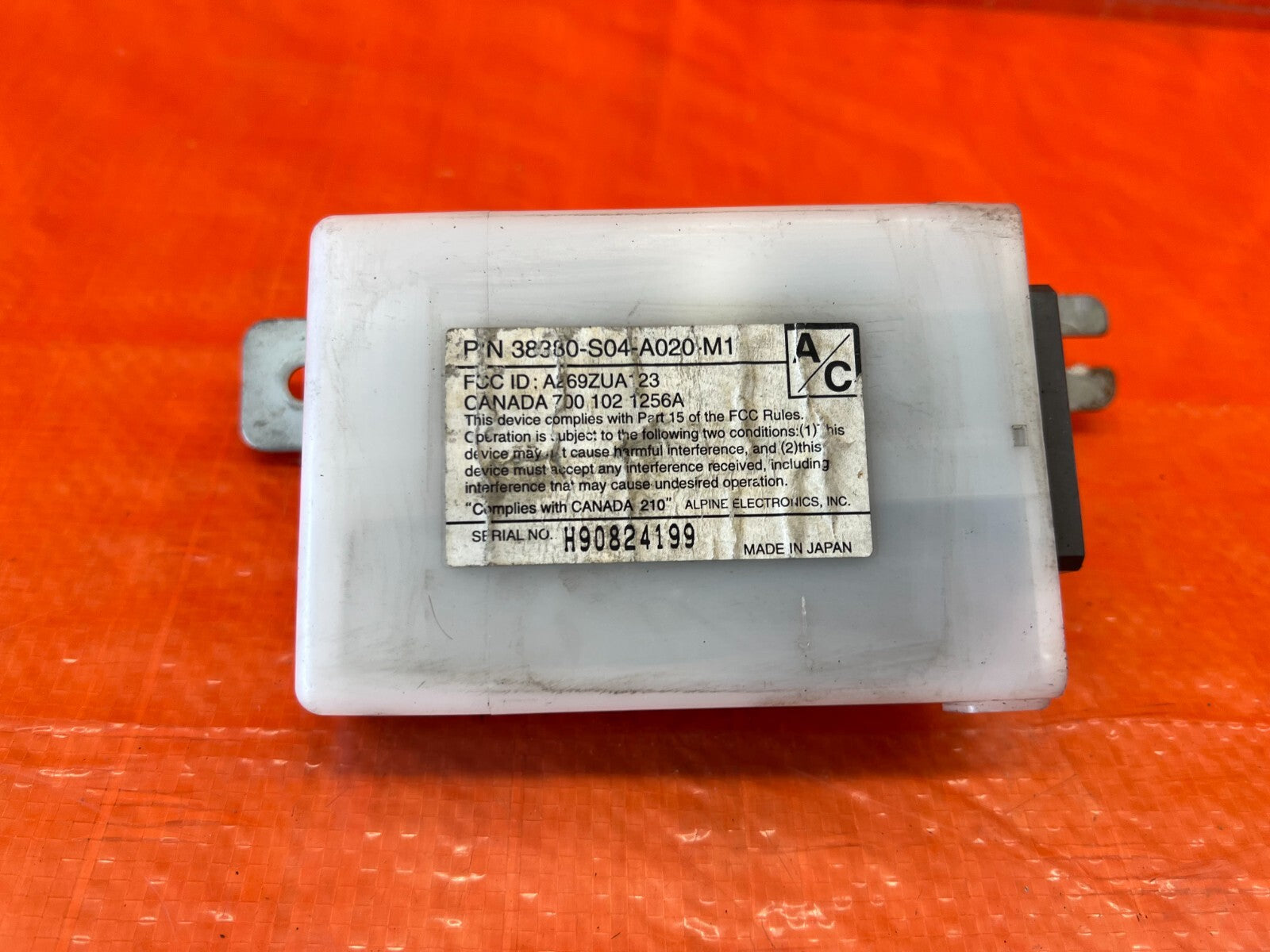 99 00 HONDA CIVIC EX & SI COUPE KEYLESS ENTRY DOOR LOCK CONTROL MODULE OEM #2025