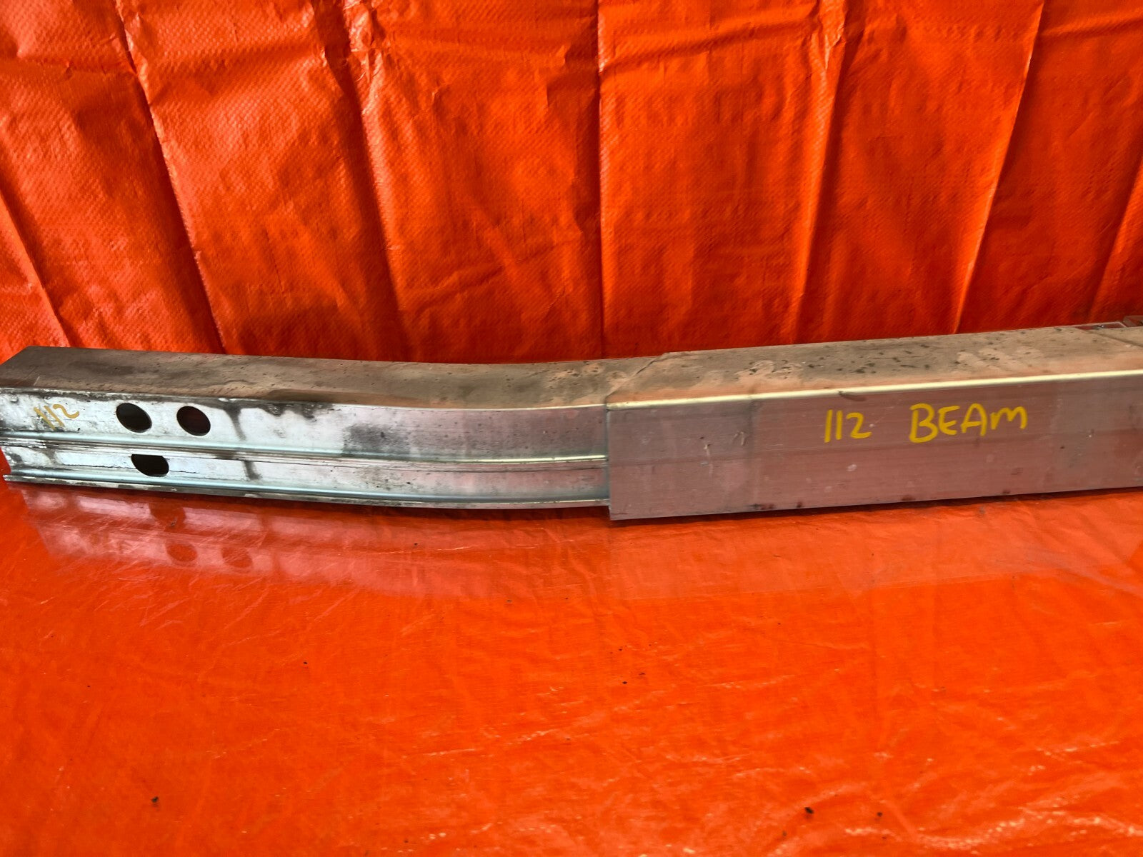 07 11 HONDA CIVIC SI SEDAN REAR CRASH BEAM REINFORCEMENT RE BAR RAIL BRACE OEM6