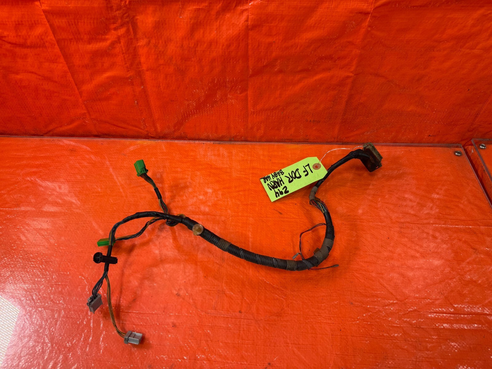 93 97 HONDA DEL SOL S   DRIVER LEFT FRONT DOOR WIRING HARNESS WIRE LOOM OEM #2940