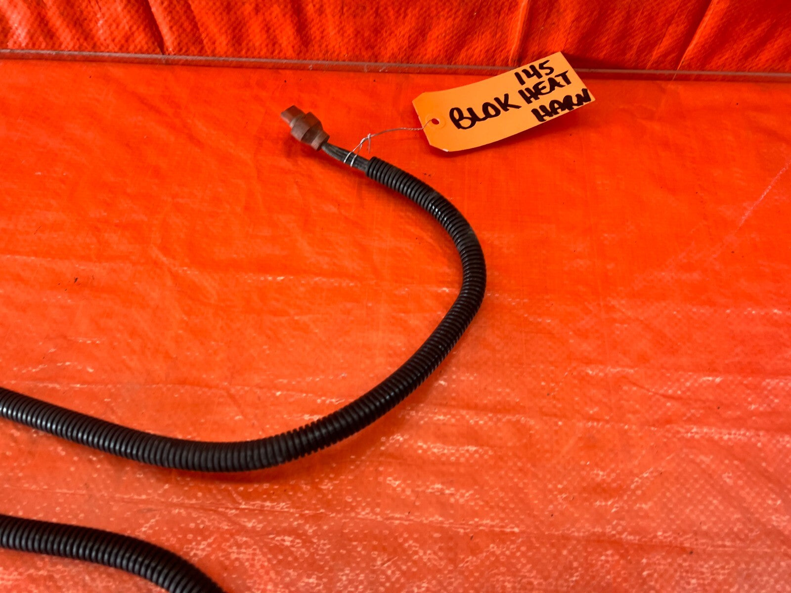 2000 ACURA 1.6 EL   ENGINE BLOCK HEATER   WIRING HARNESS WIRE LOOM   OEM #1454