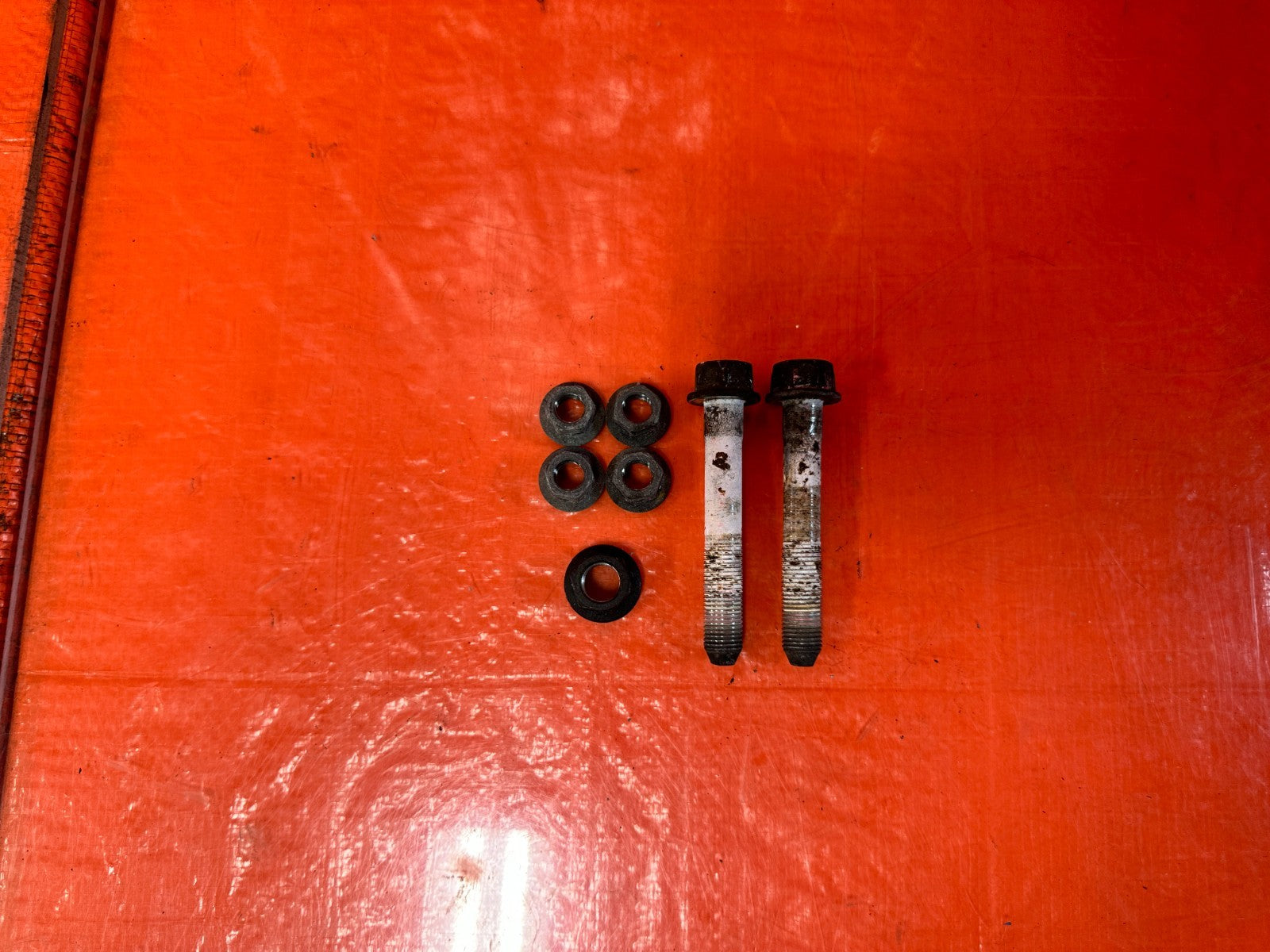 07 11 MAZDA RX8 RX 8   FRONT SHOCK MOUNTING BOLT SET BOLTS HARDWARE   OEM 3032