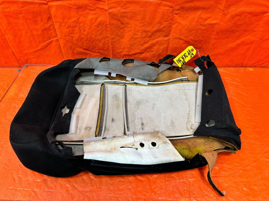 06 11 HONDA CIVIC SI DRIVER LEFT FRONT UPPER SEAT SKIN CLOTH FABRIC COVER OEM 877