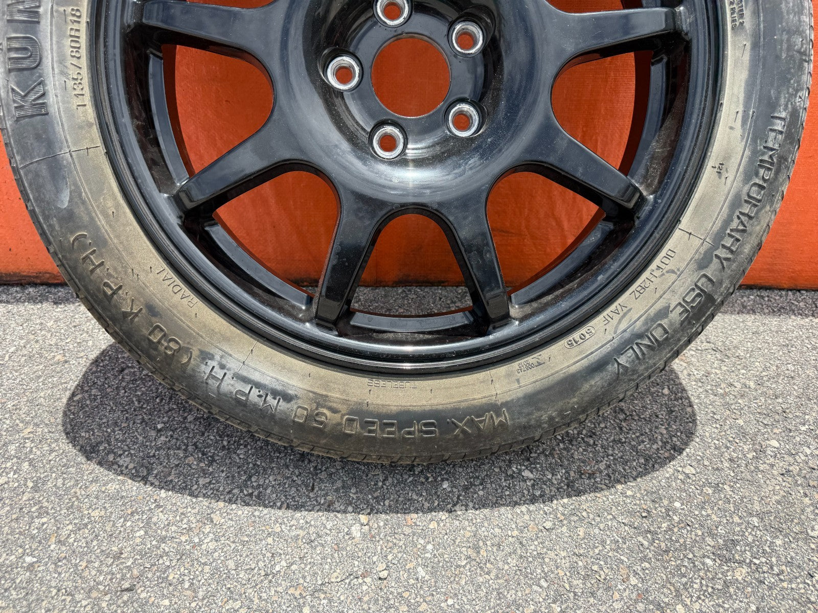 HYUNDAI GENESIS COUPE   W/ BREMBO CALIPER   EMERGENCY SPARE BACK UP TIRE WHEEL1