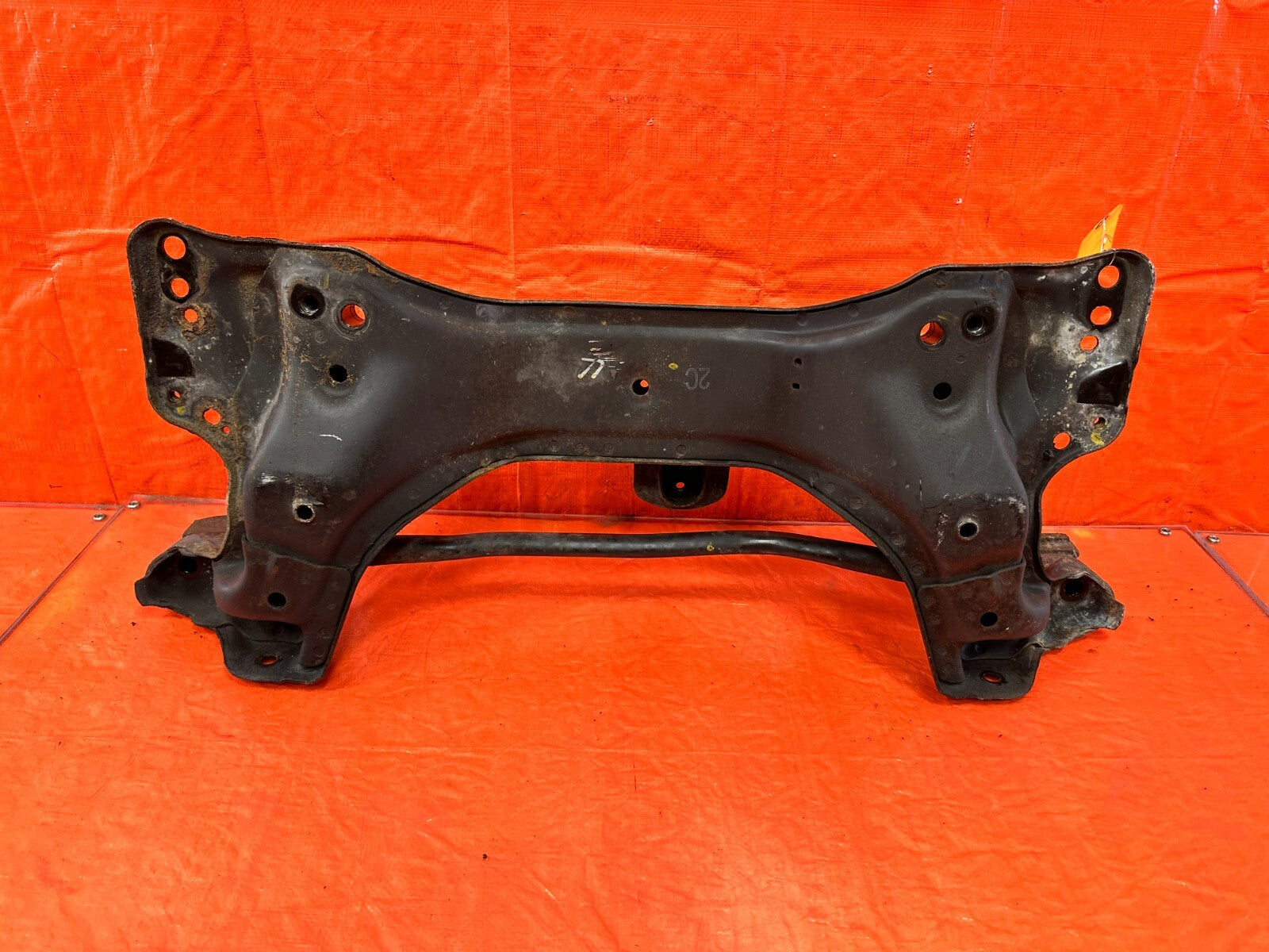 94 97 HONDA DEL SOL   MANUAL RACK   FRONT SUBFRAME CROSSMEMBER K FRAME OEM   29414
